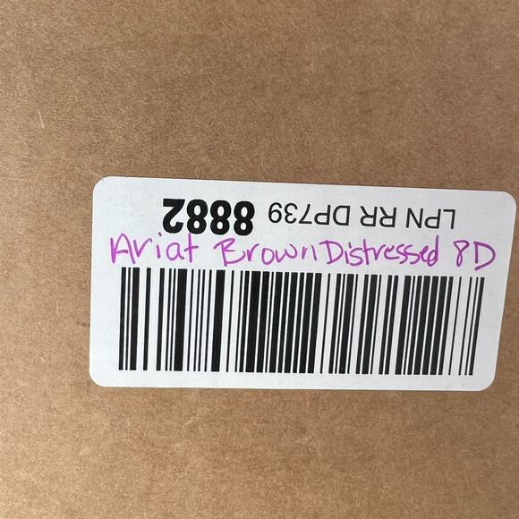 Ariat Groundbreaker 6" Work Boots Lace Up Distressed Leather Brown Men's 8D NWOB - Picture 10 of 10